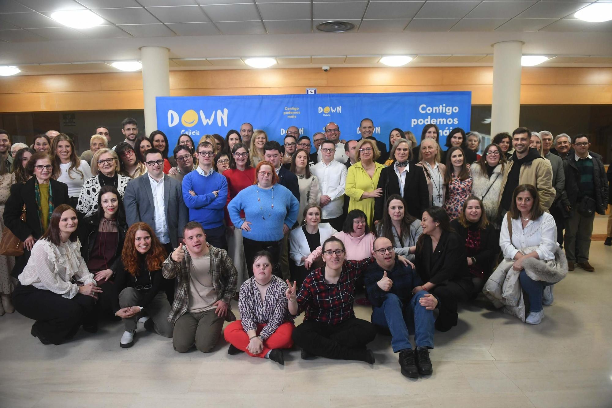 La asociación Down Coruña celebra su 25 aniversario