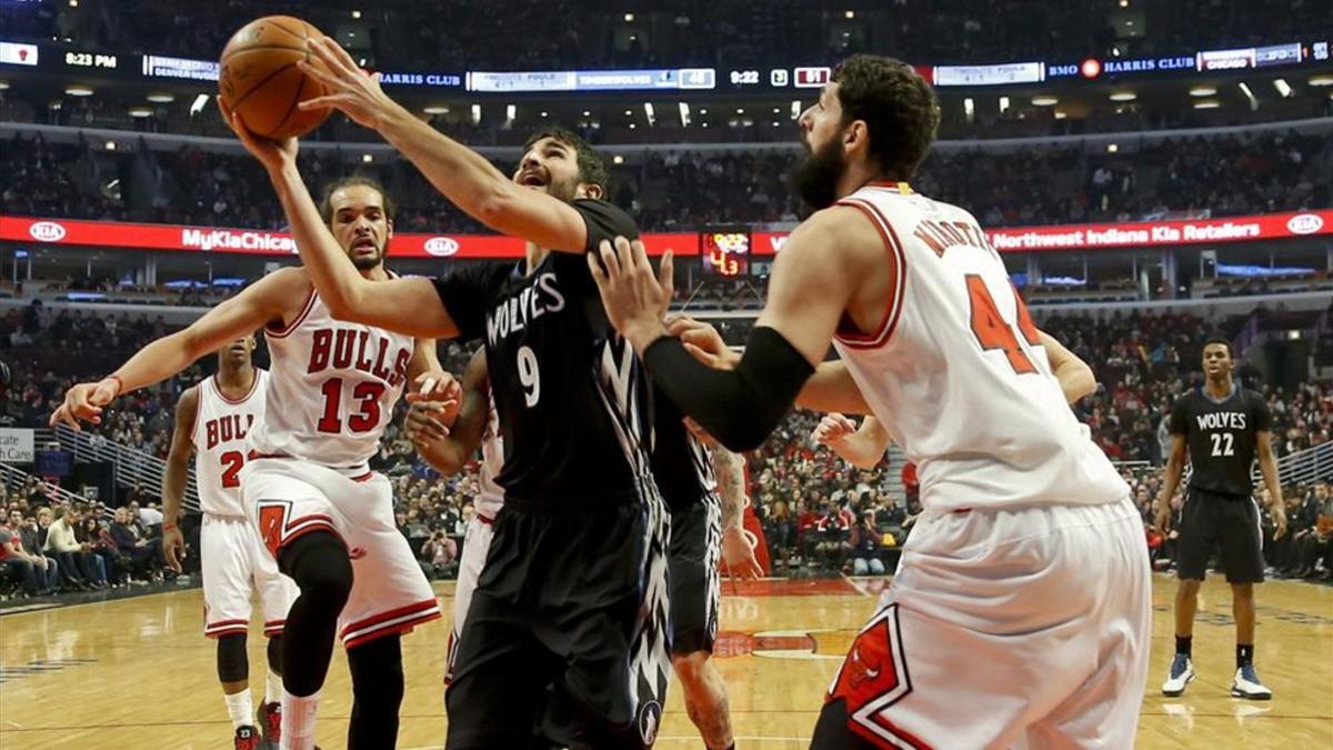 Rubio y Mirotic, cara a cara