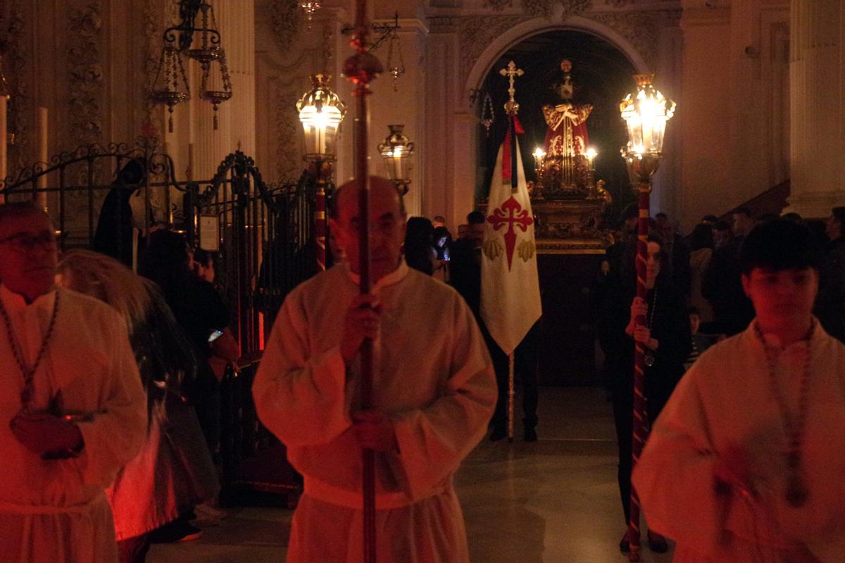 Vía crucis del Señor de Medinaceli en Santiago