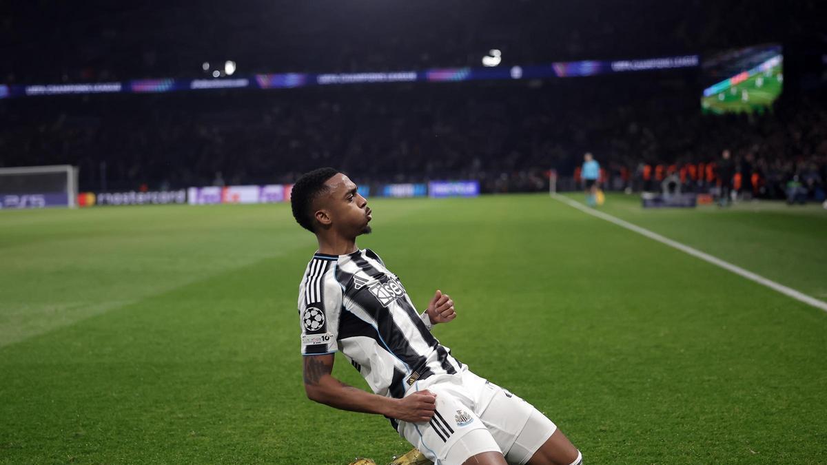 PSG y Newcastle firman un empate a uno