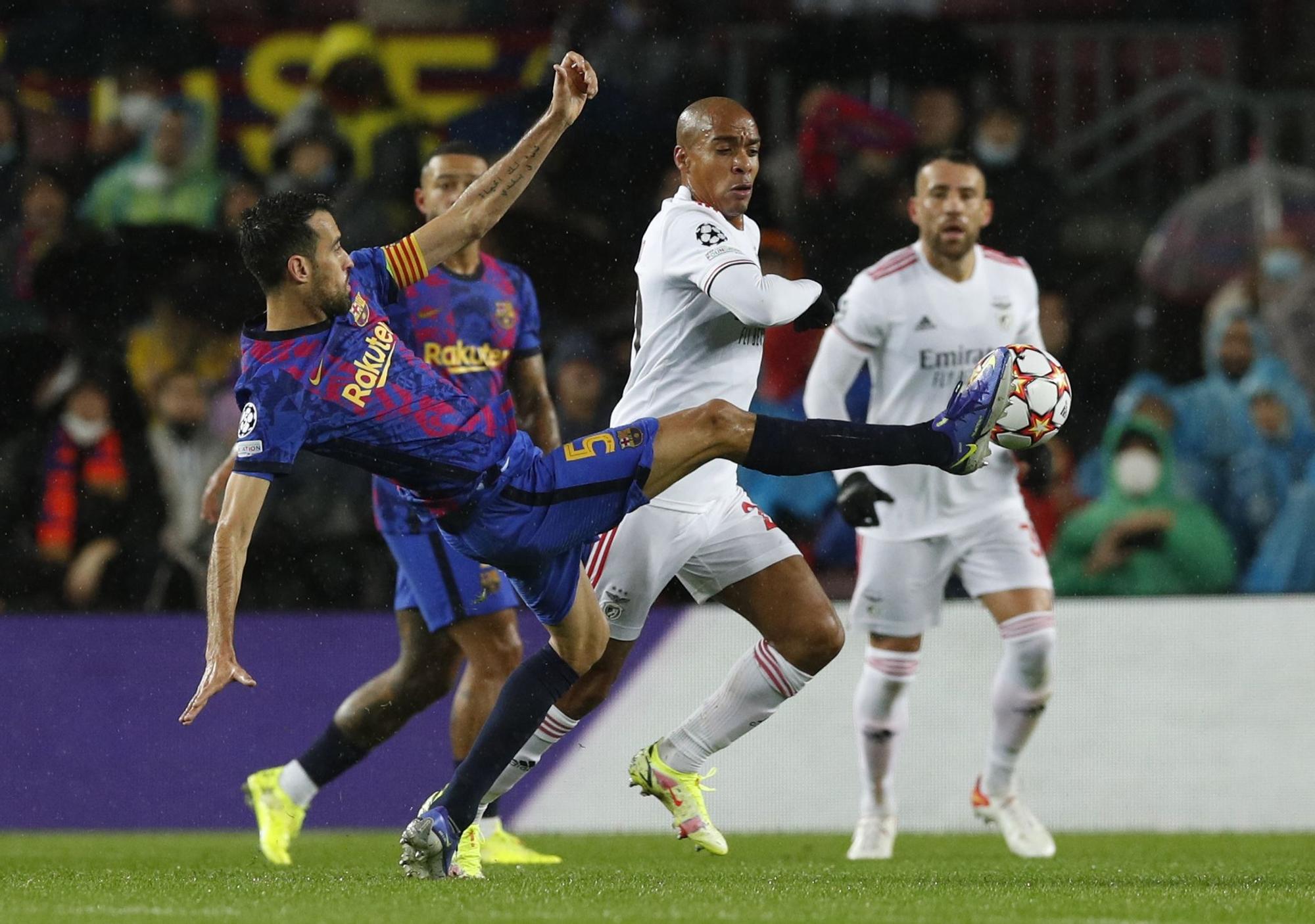 Barça - Benfica, en imatges