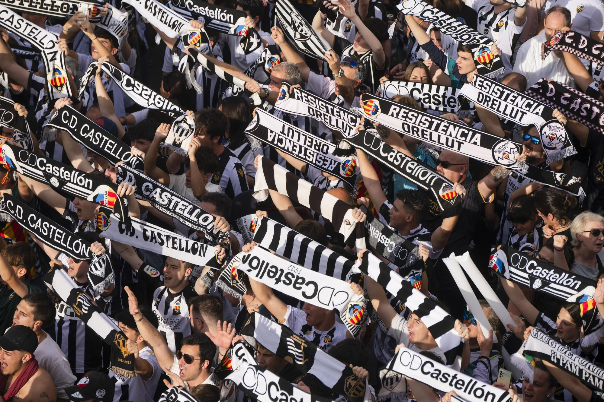 Así ha sido la celebración del ascenso del CD Castellón