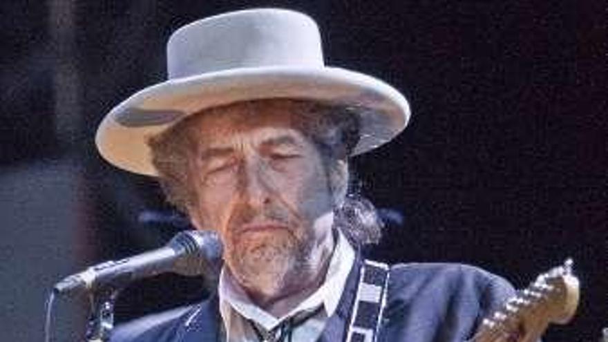 El cantante Bob Dylan.