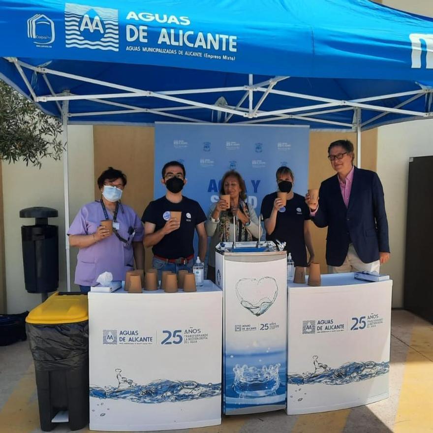 Presentación del punto de dispensación de agua