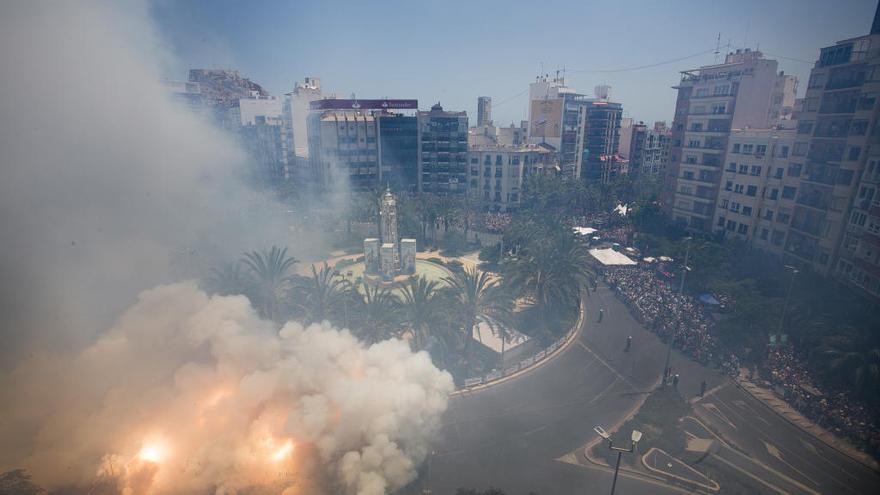 Fechas de las mascletás de Hogueras 2018