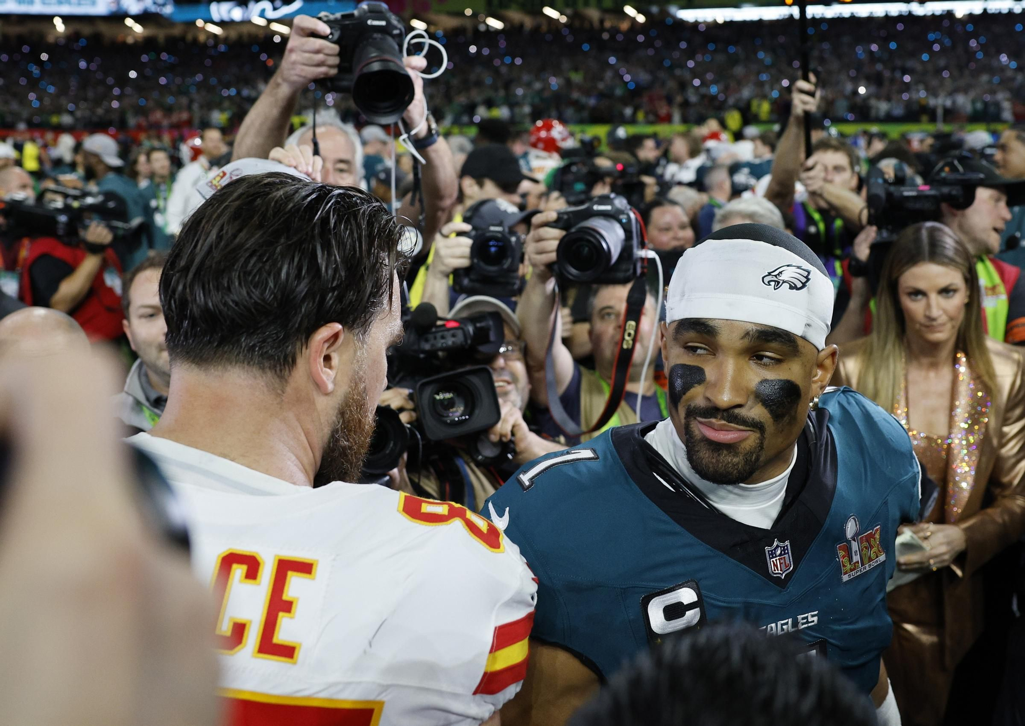 Hurts, MVP del Súper Bowl: "Tengo un montón de respeto por Mahomes"