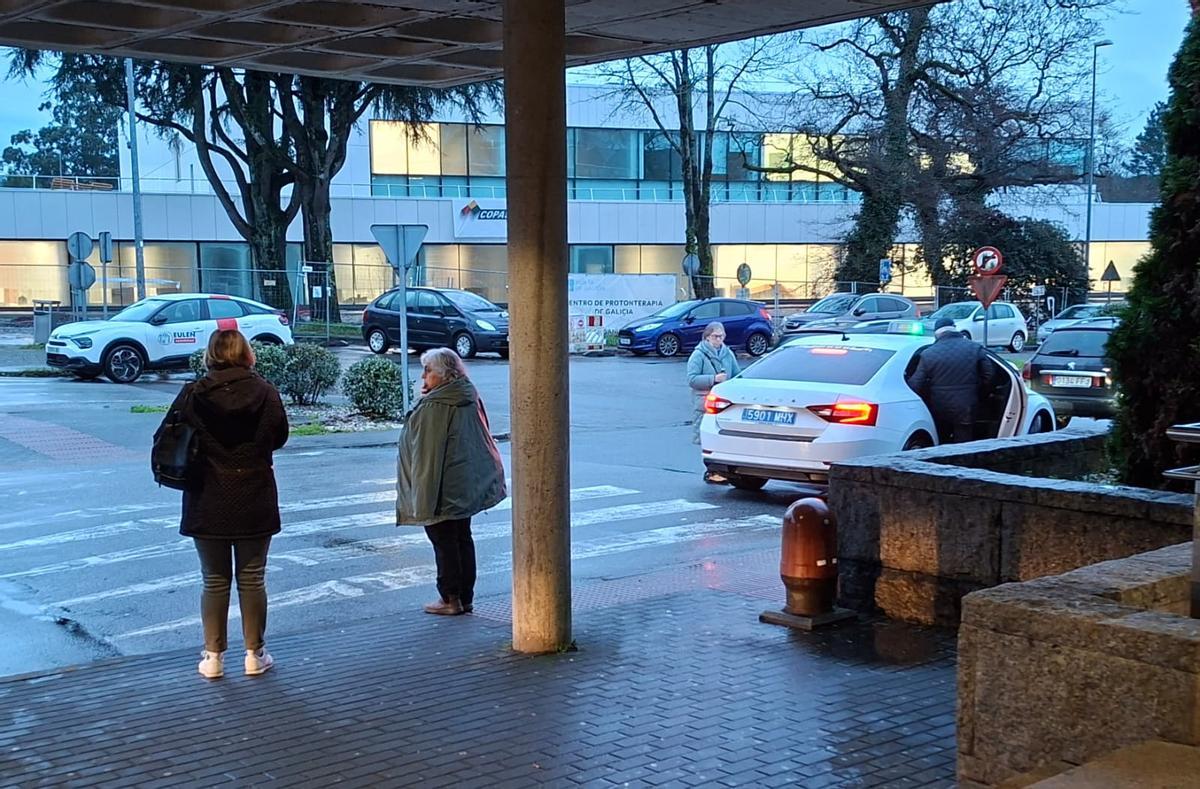 Parada de autobuses del Clínico de Santiago