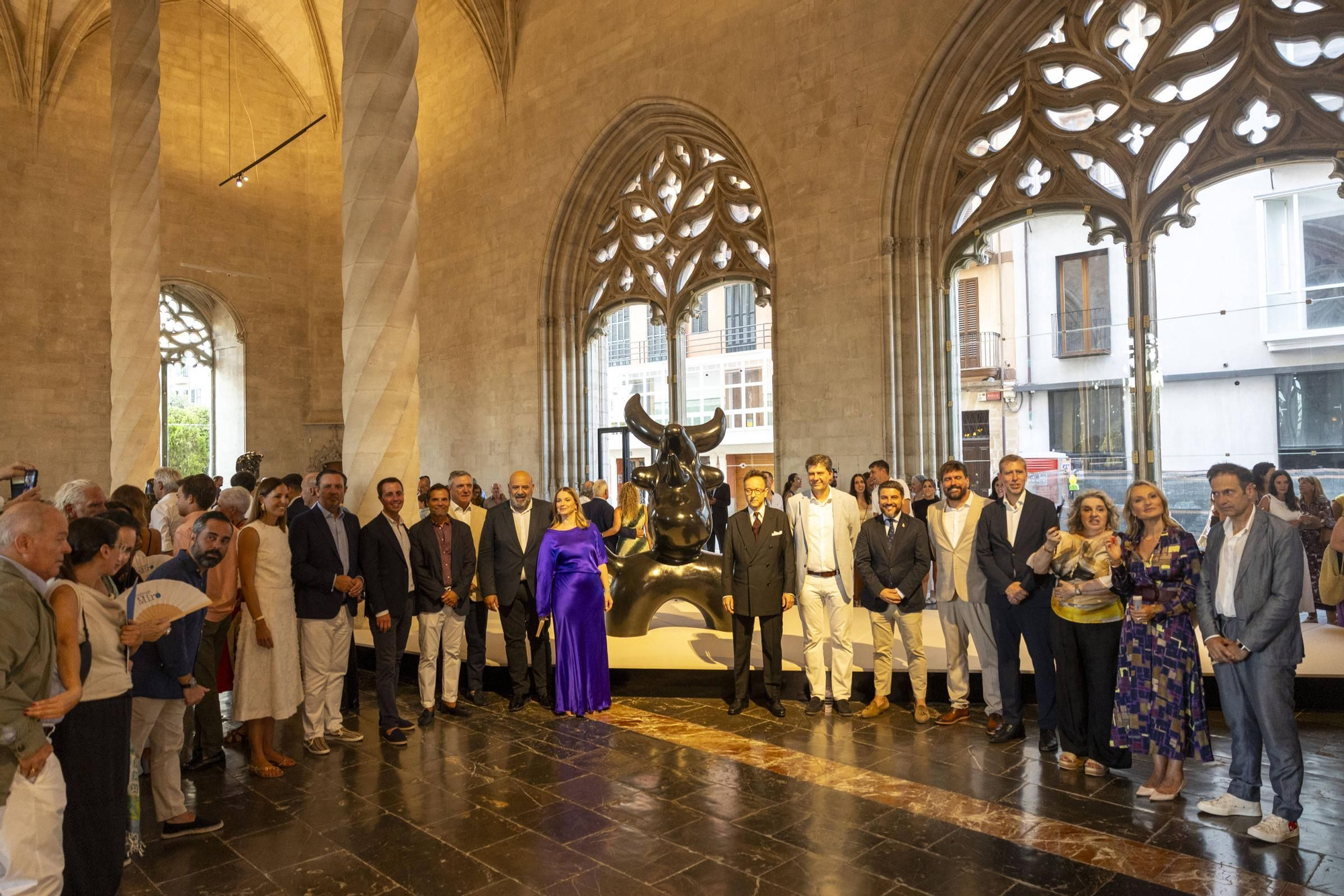 La exposició de Miró en La Llotja, en imágenes