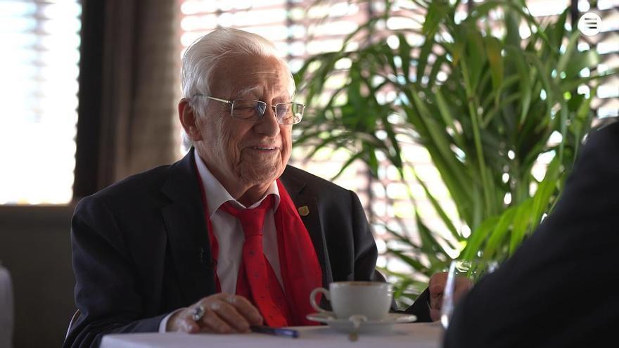 El Padre Ángel, protagonista este sábado de ‘Un café en las alturas’.