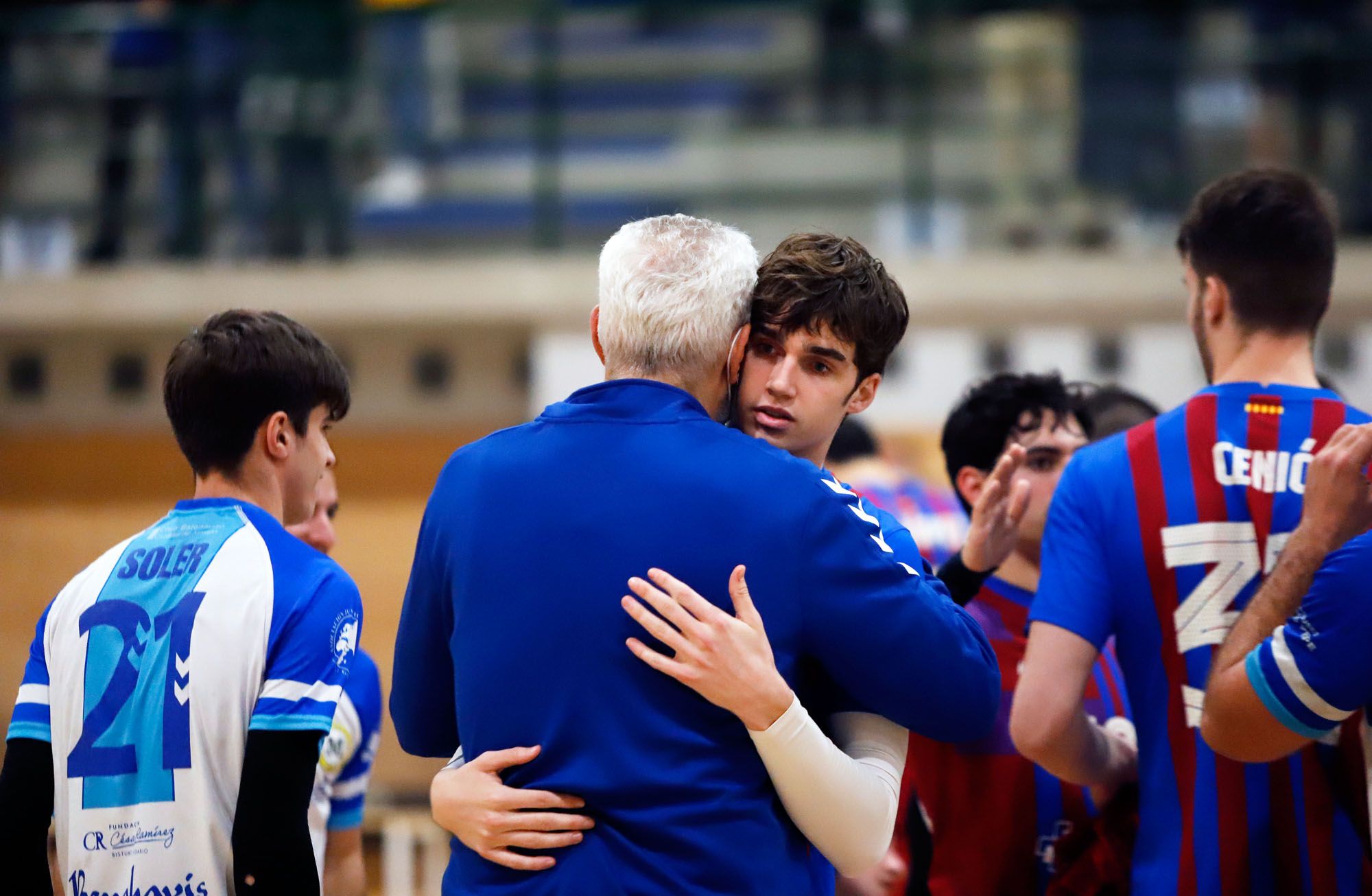 Pablo Urdangarin, en Málaga con su equipo de balonmano