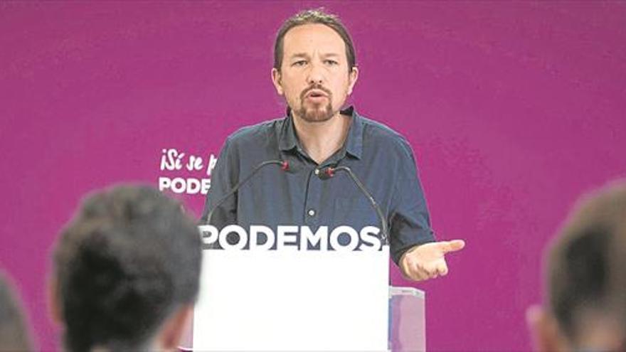 Iglesias amaga con no apoyar al PSOE si no hay coalición