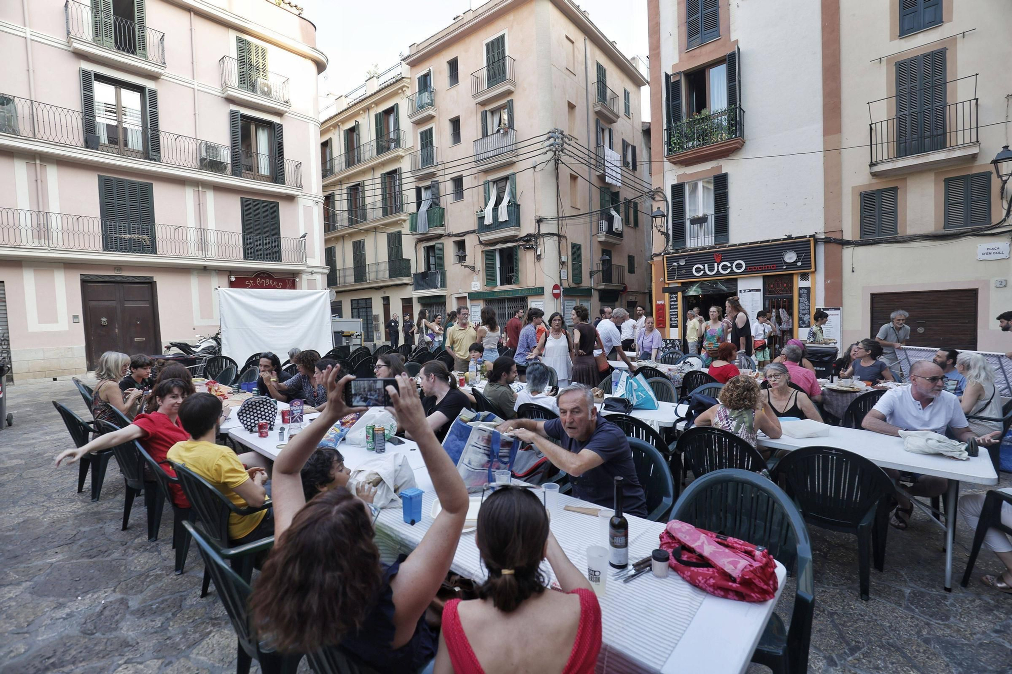 Truc en las plaza d'en Coll de Palma