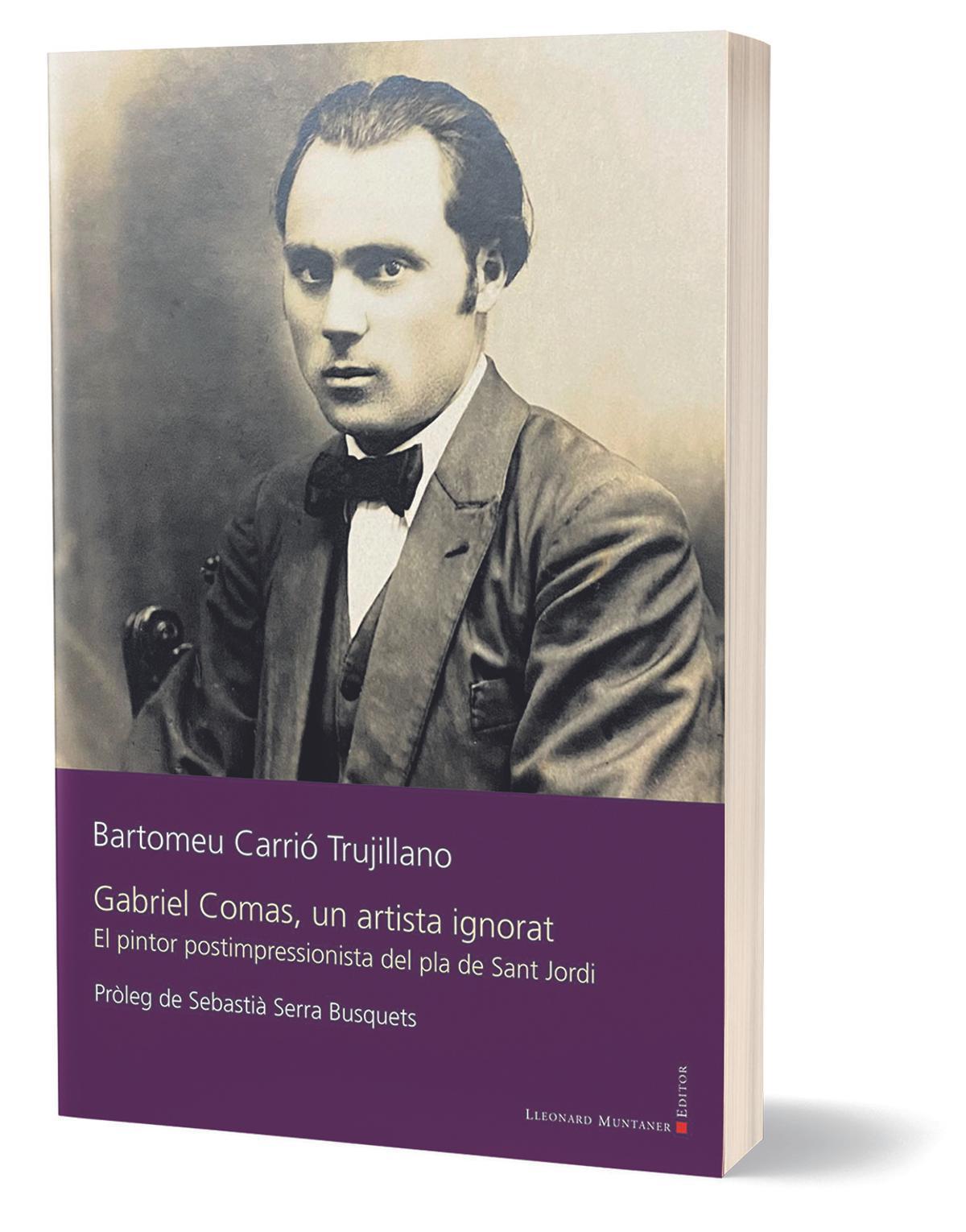Portada del libro ‘Gabriel Comas, un artista ignorat’