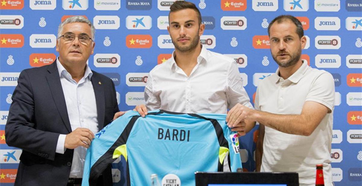 Bardi, presentado como nuevo jugador del Espanyol