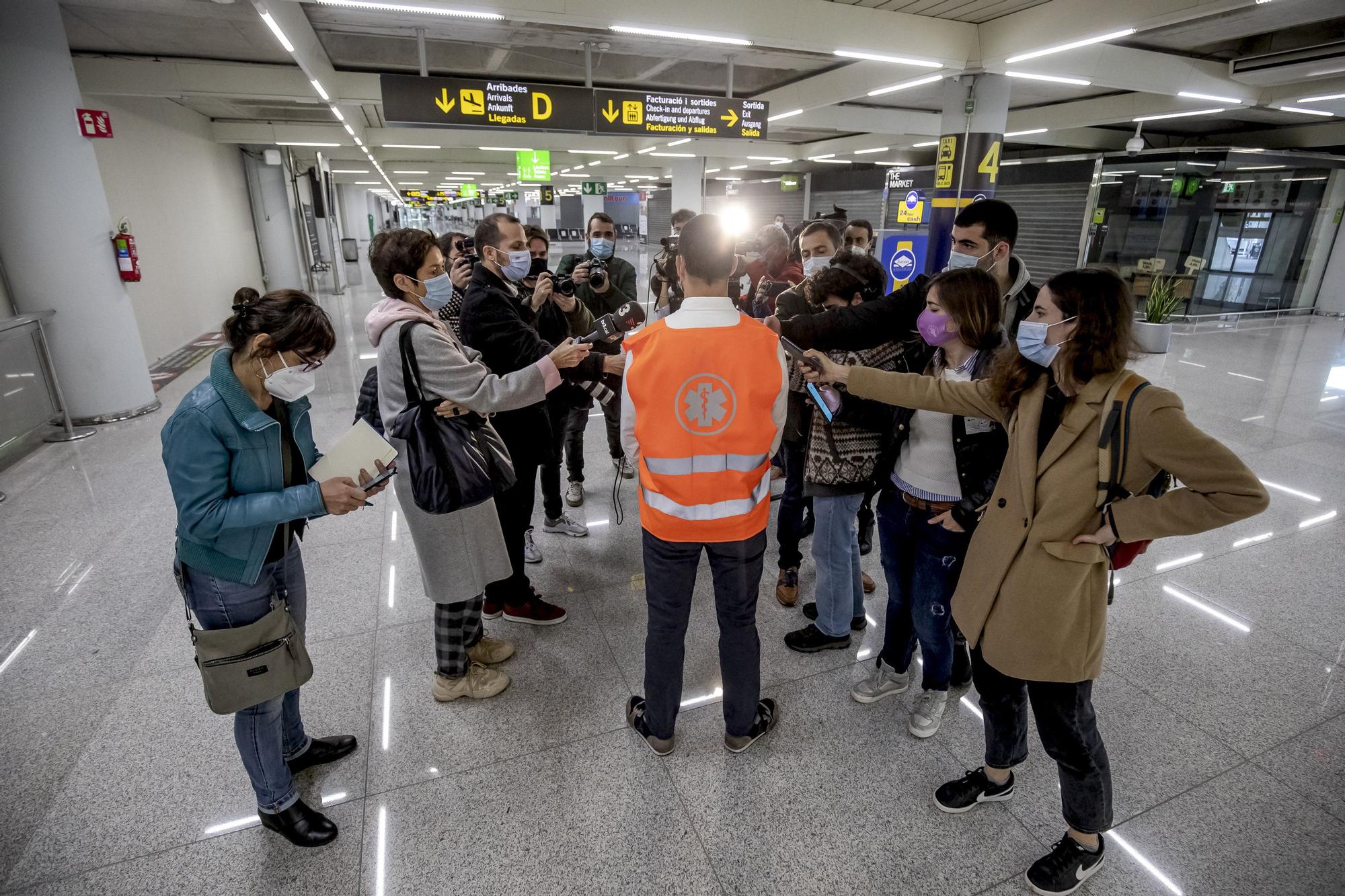 Baleares comienza sus controles sanitarios a los viajeros nacionales