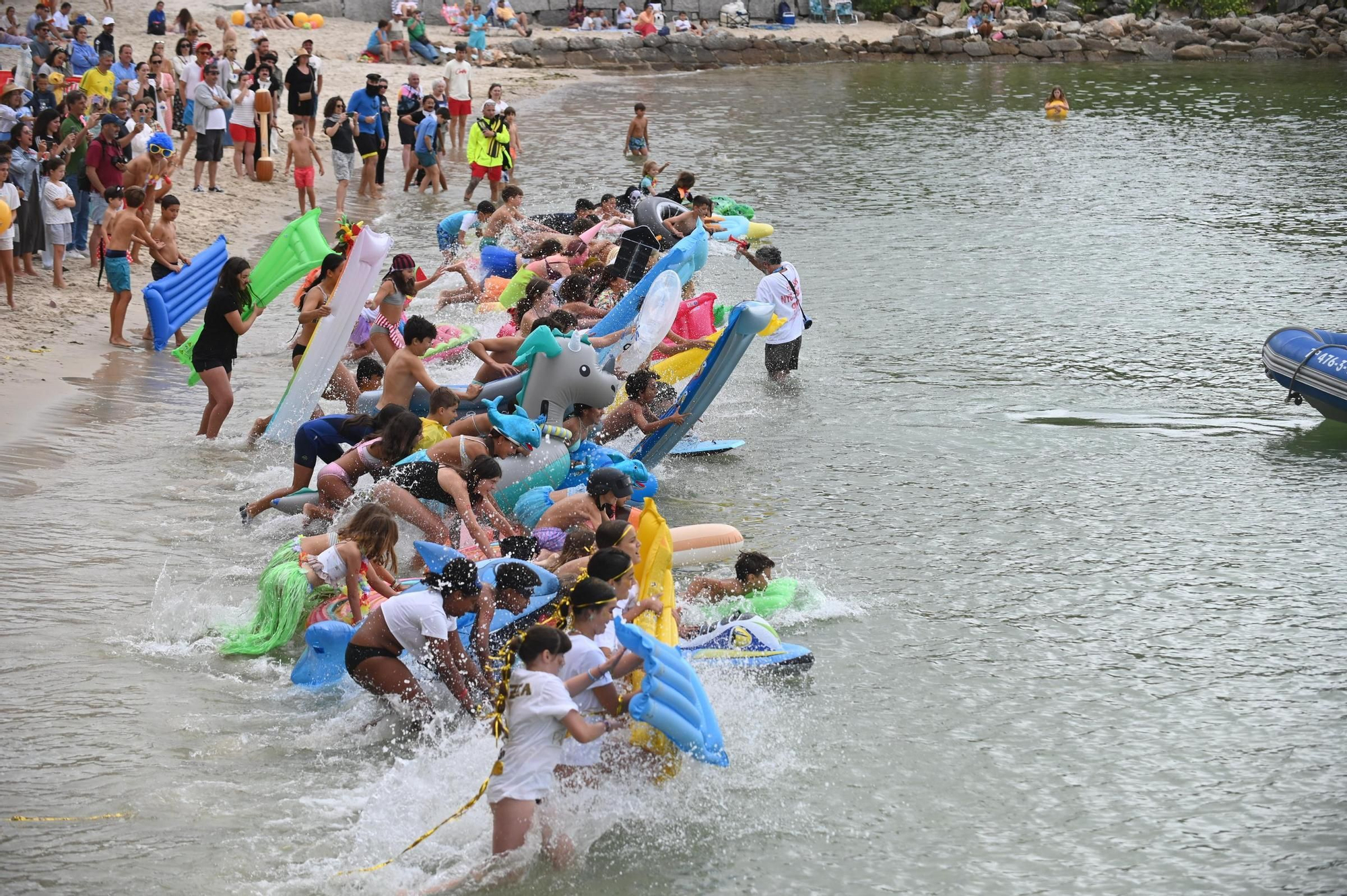 Las imágenes del Campeonato Mundial de Colchonetas en Sanxenxo