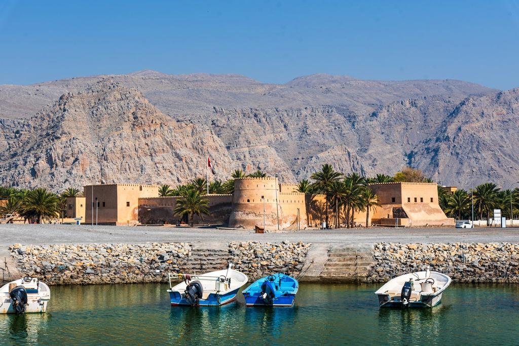 Khasab, Omán.