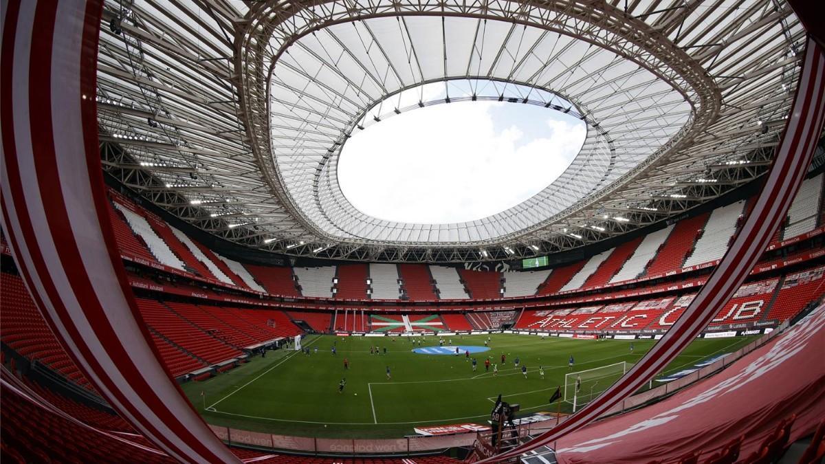 El estadio de San Mamés