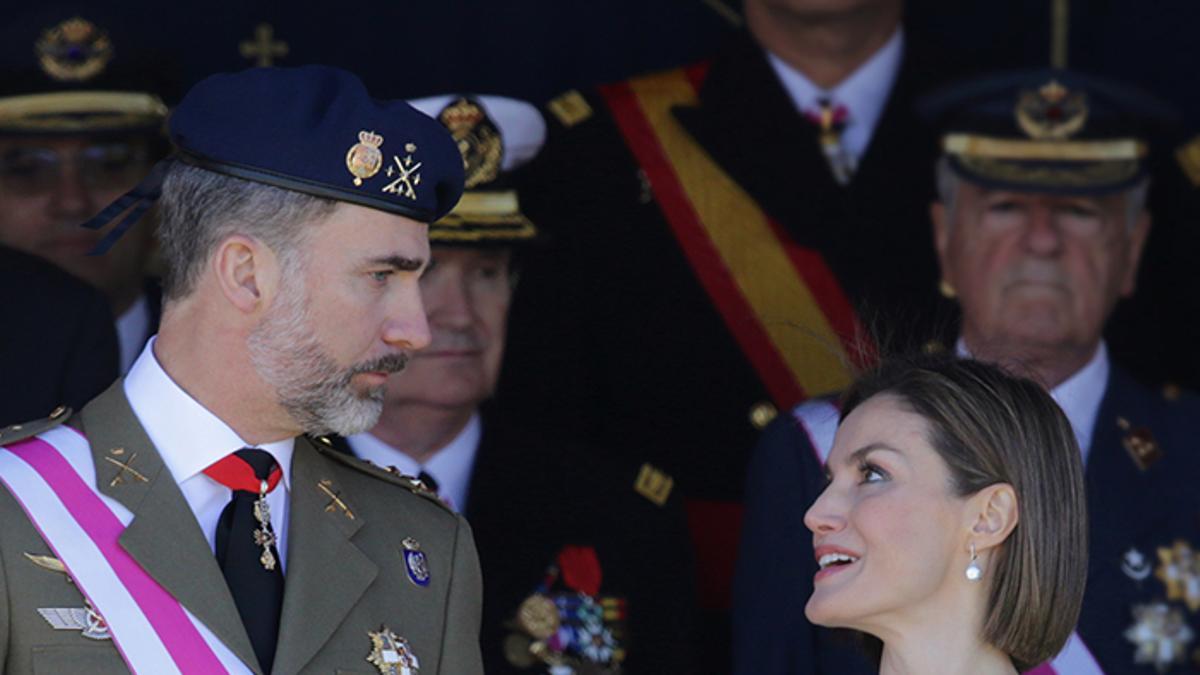 Letizia Ortiz con vestido de Nina Ricci