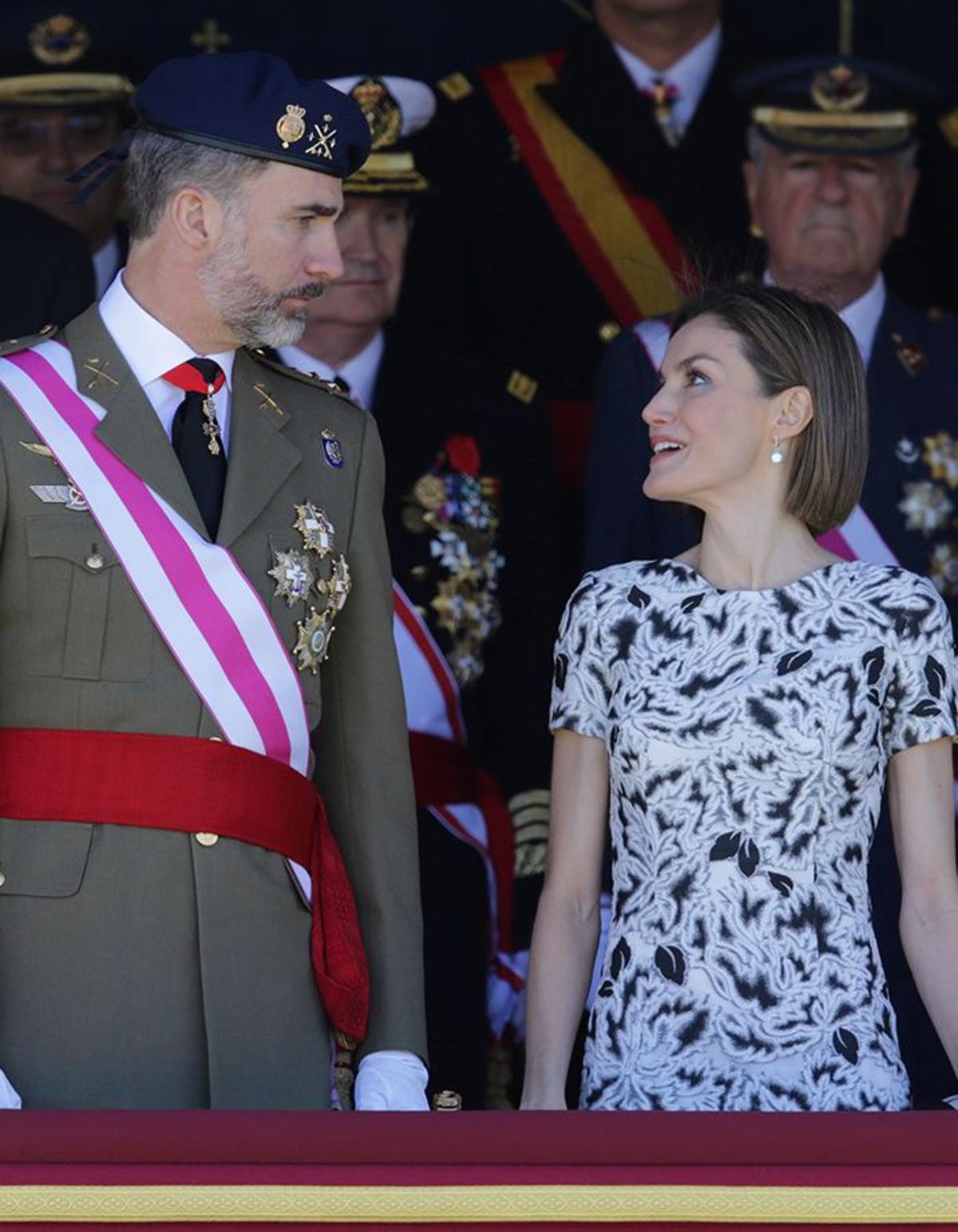 Letizia Ortiz con vestido de Nina Ricci