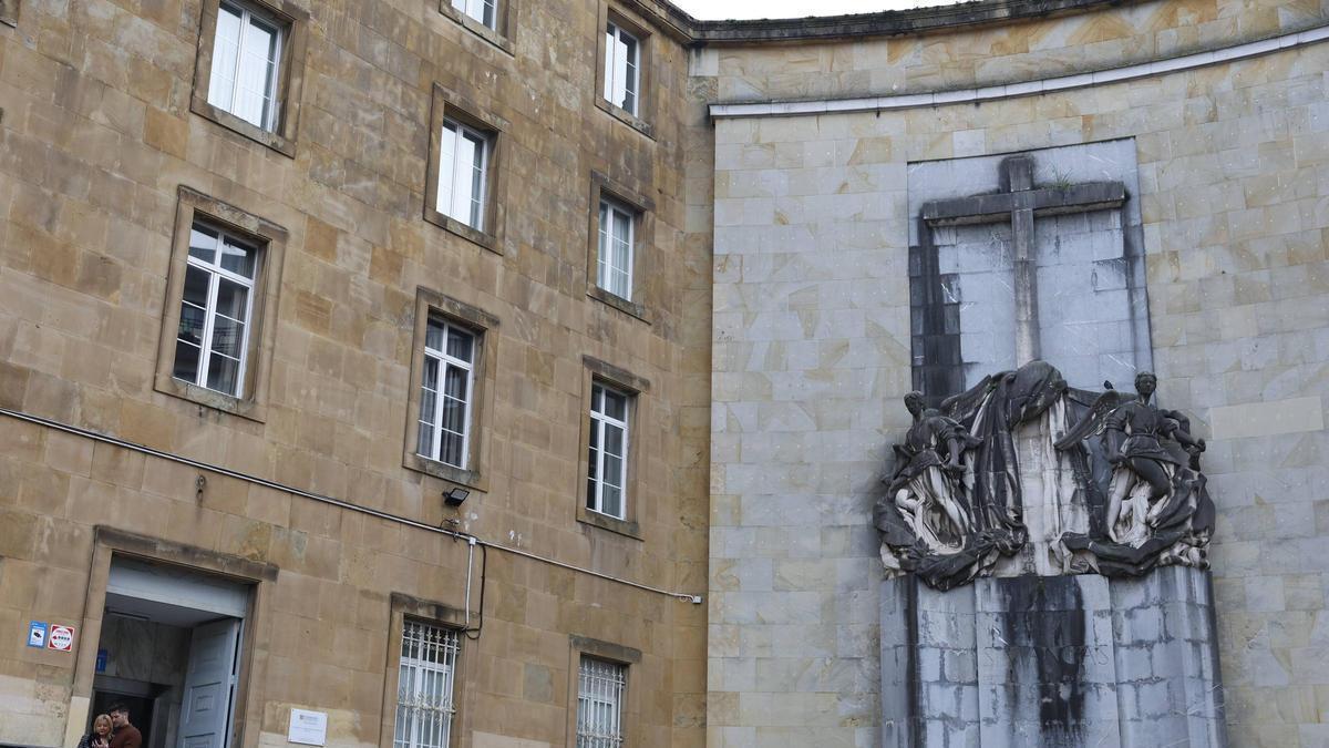Una vista del monumento del Simancas.