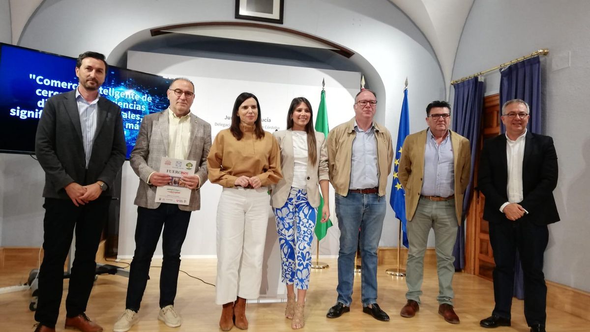 Empresarios y autoridades, en la presentación de Fuente Palmera Conecta.