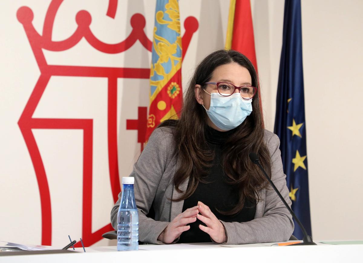La vicepresidenta del Consell, Mónica Oltra.