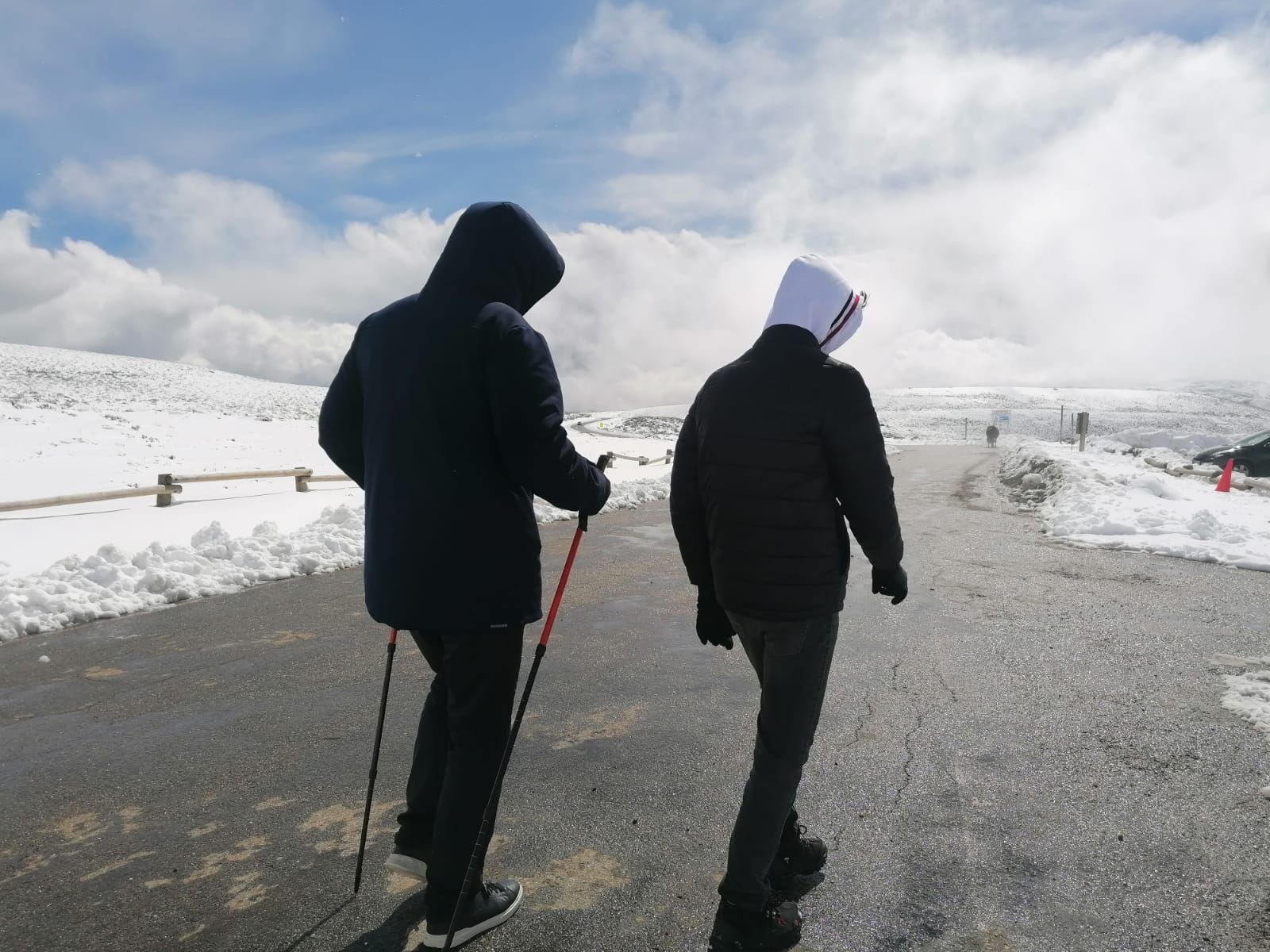 GALERÍA | Último sábado para disfrutar la nieve en la Laguna de Peces