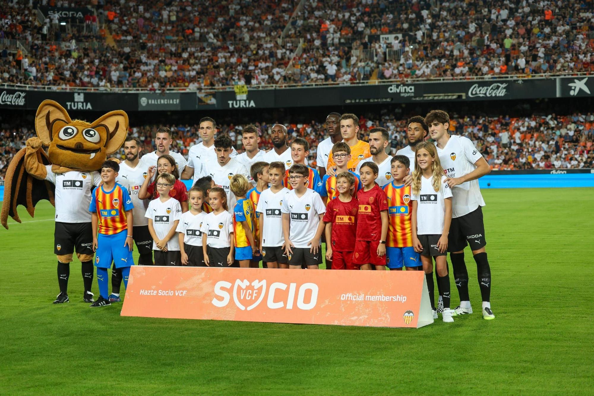 El Valencia CF - Athletic Club jugado en Mestalla, en imágenes