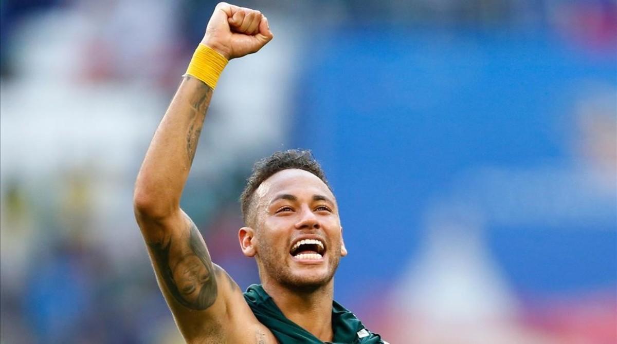 zentauroepp44111364 brazil s forward neymar celebrates at the end of the russia 180702182319