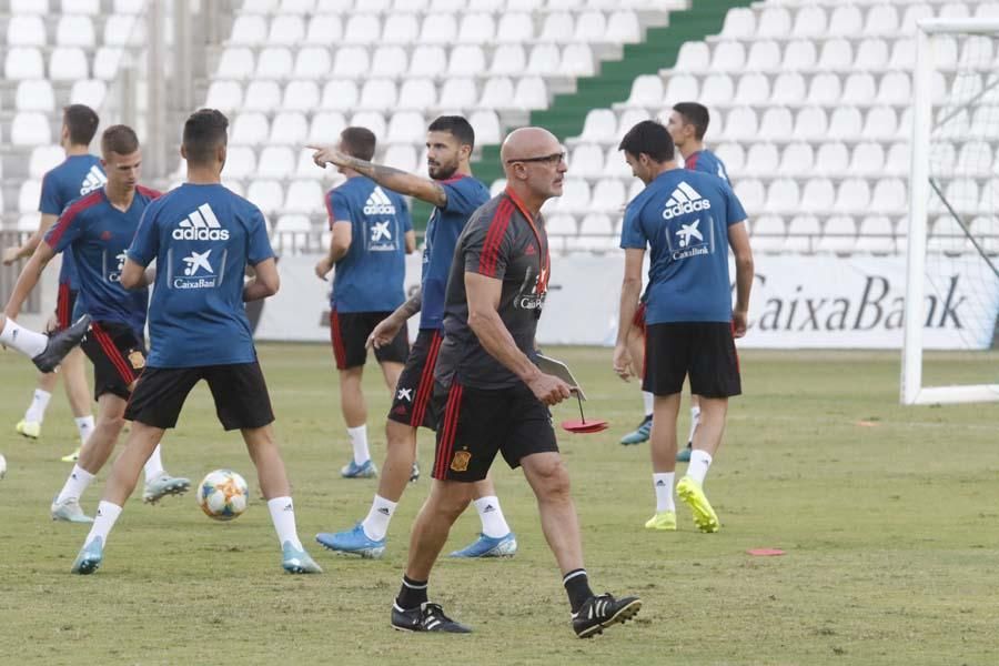 Entrenamiento de la Sub 21 en Córdoba