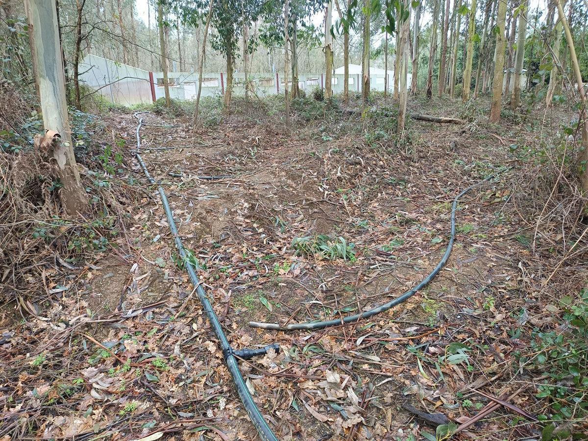 Vertido en Abegondo investigado por la Guardia Civil.