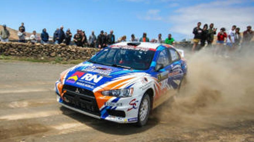 Imagen de archivo del Rally Isla de los Volcanes, en Lanzarote.