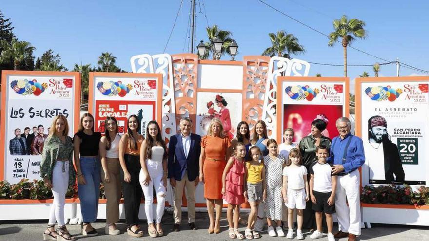 Presentación del pregonero de la Feria, en la finca La Caridad.