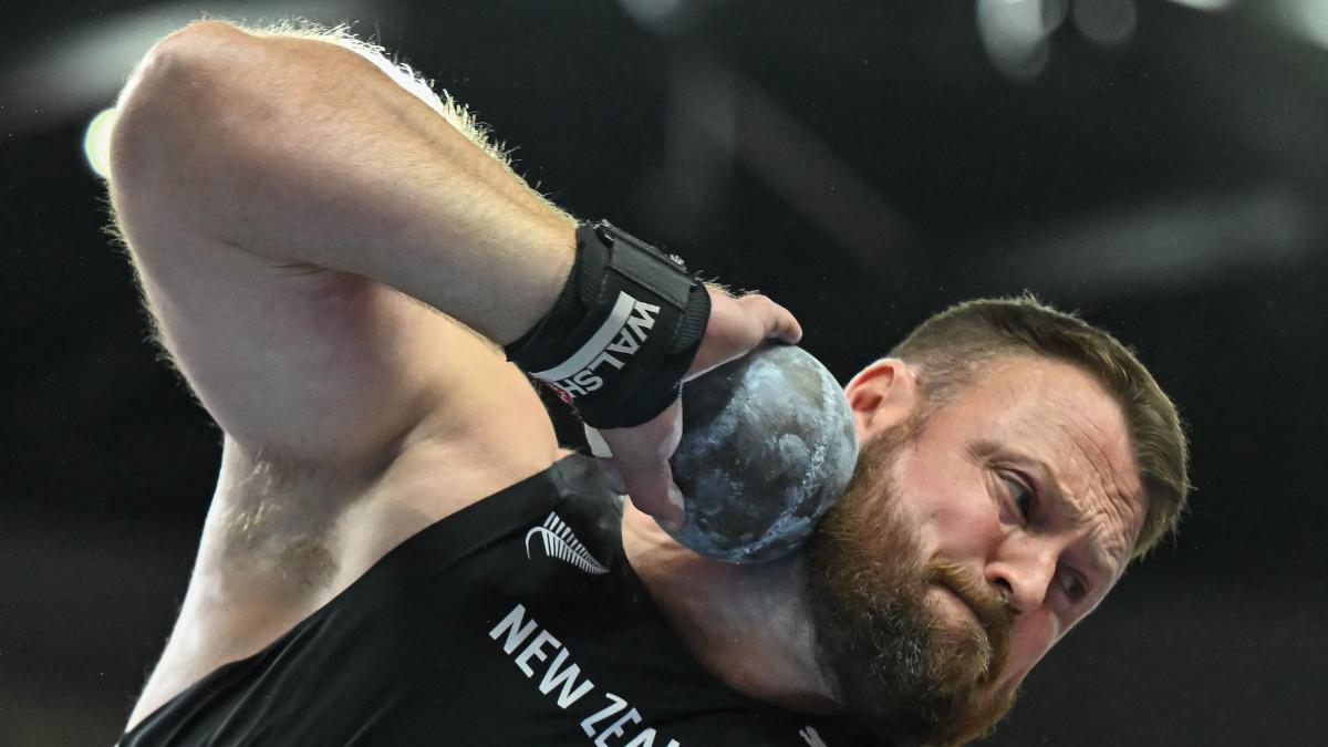 Tom Walsh logró su cuarto oro en peso