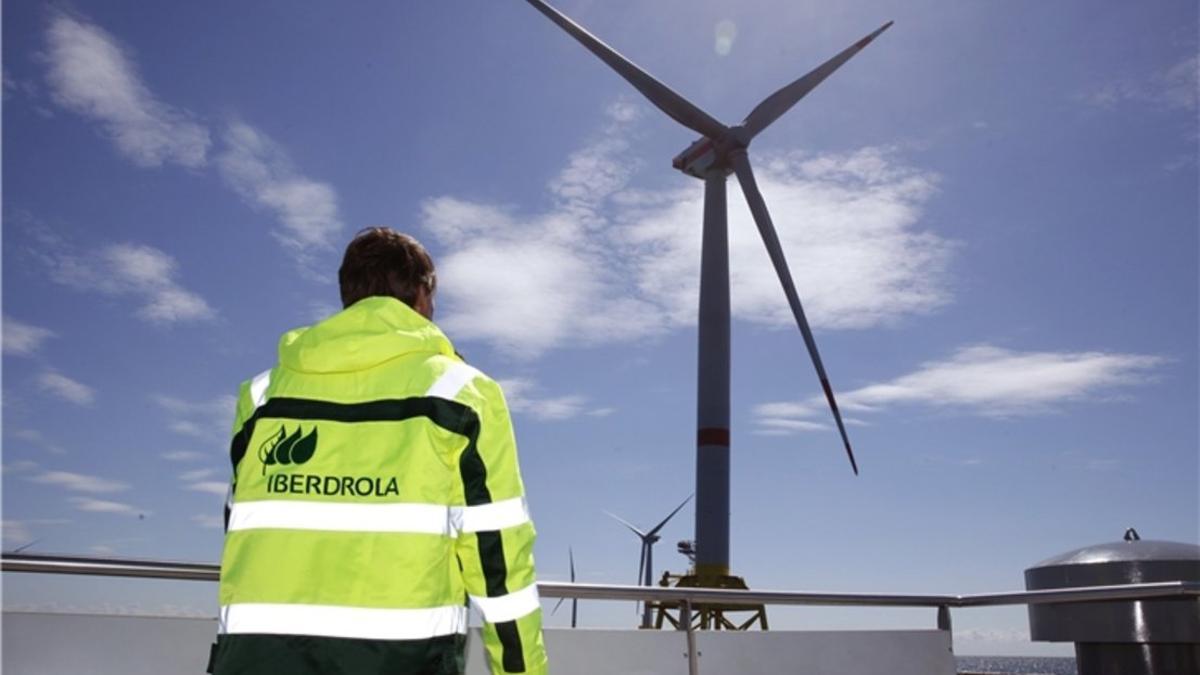 Parque eólico de Iberdrola en Alemania.