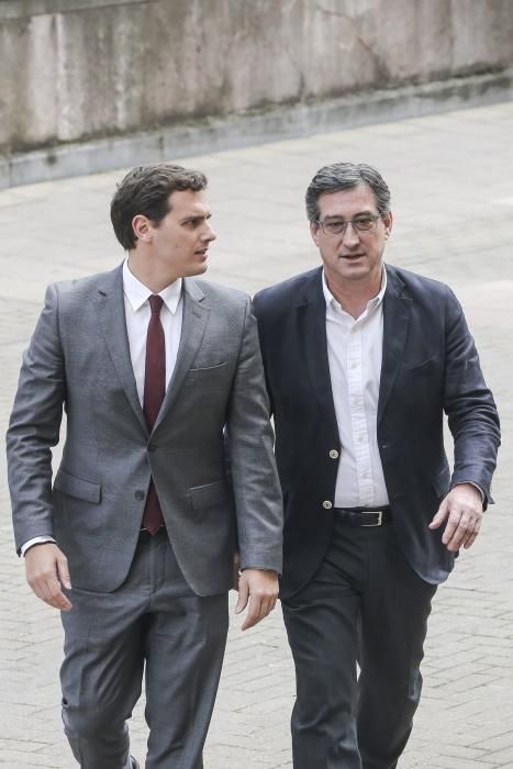 Albert Rivera con Javier Fernández