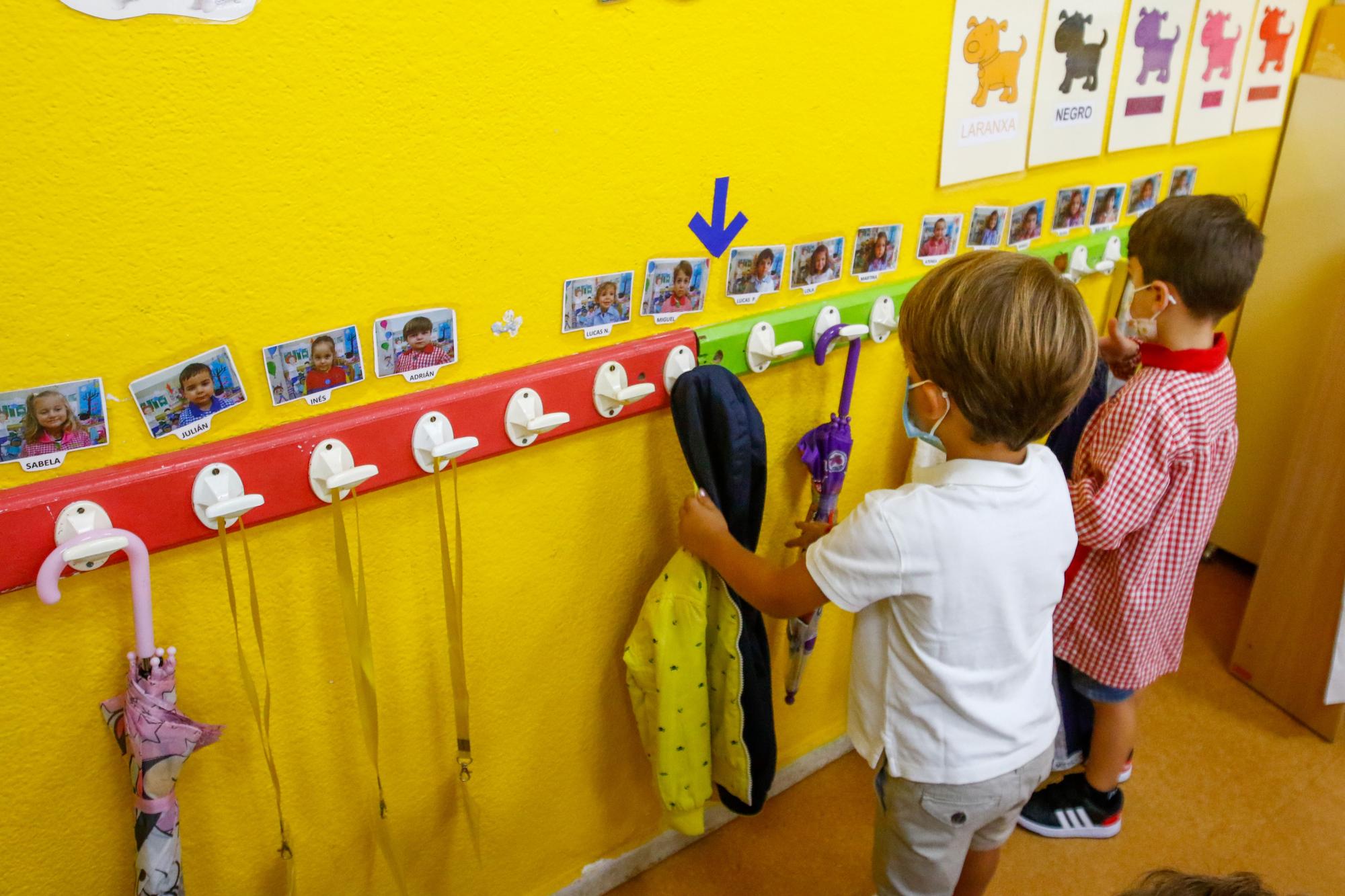 Las imágenes de la vuelta al cole en Galicia