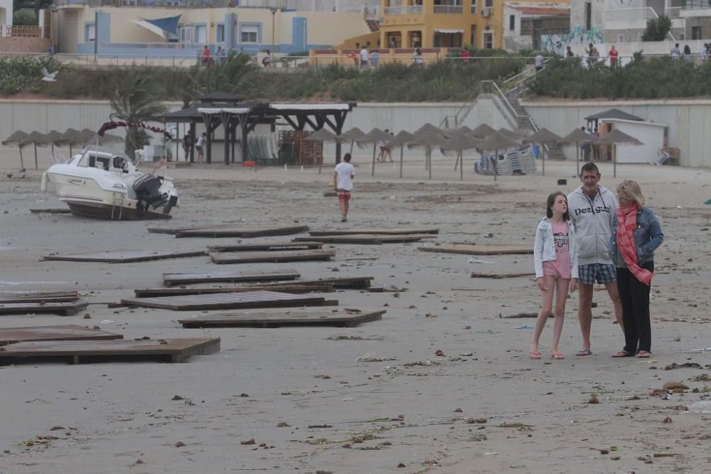 Temporal en Cabo de Palos y La Manga