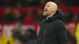 Tensión con Erik ten Hag