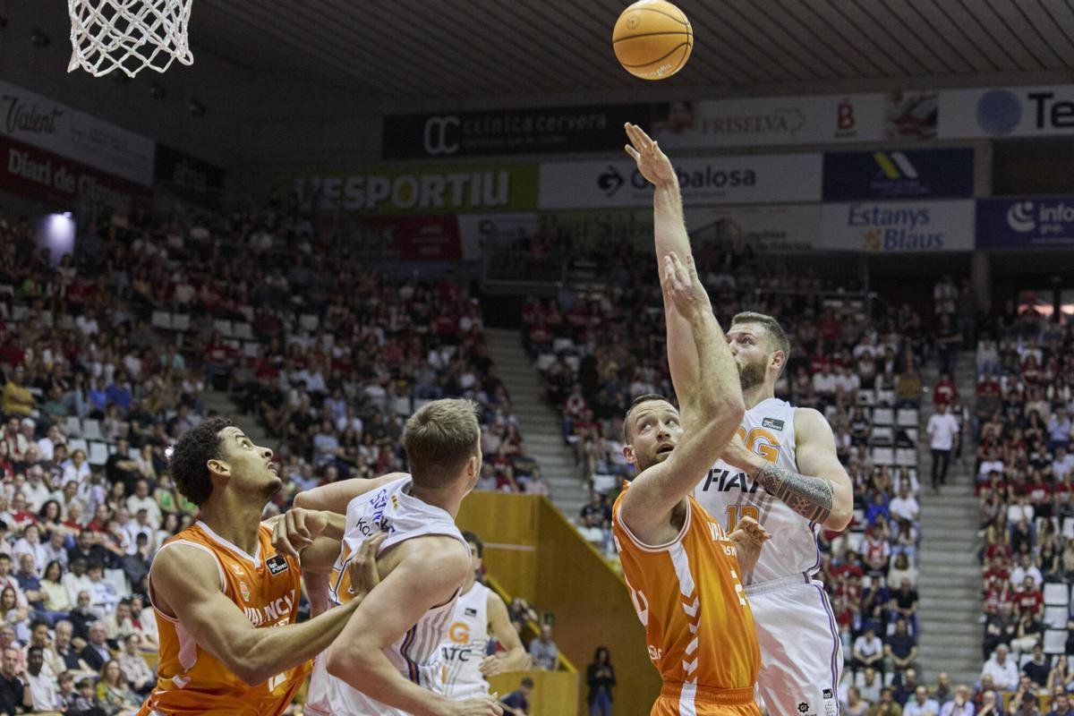 Les imatges del Bàsquet Girona - Pamesa València