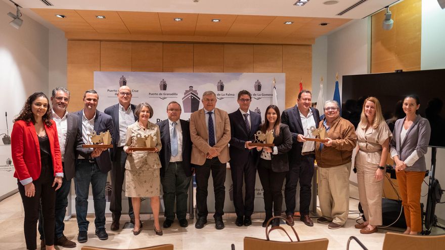 Puertos de Tenerife premia la labor de cuatro empresas en prevención de riesgos laborales