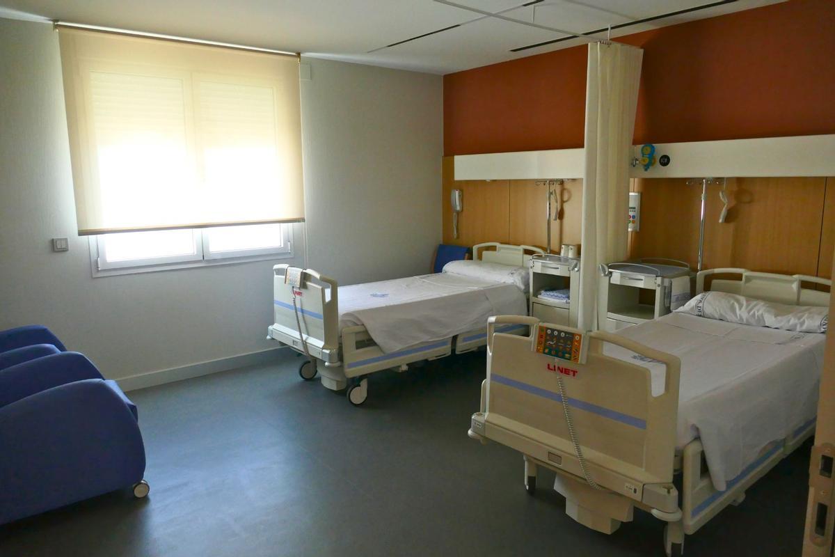 Interior de una de las habitaciones reformadas.