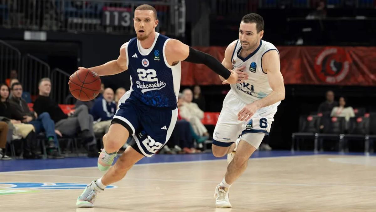 Flynn, en un partido de la Eurocup ante el Baxi Manresa