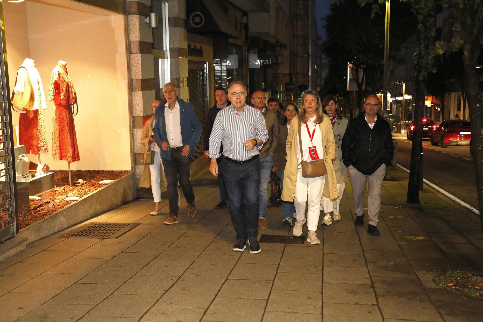 A noite electoral do BNG de Santiago en imaxes