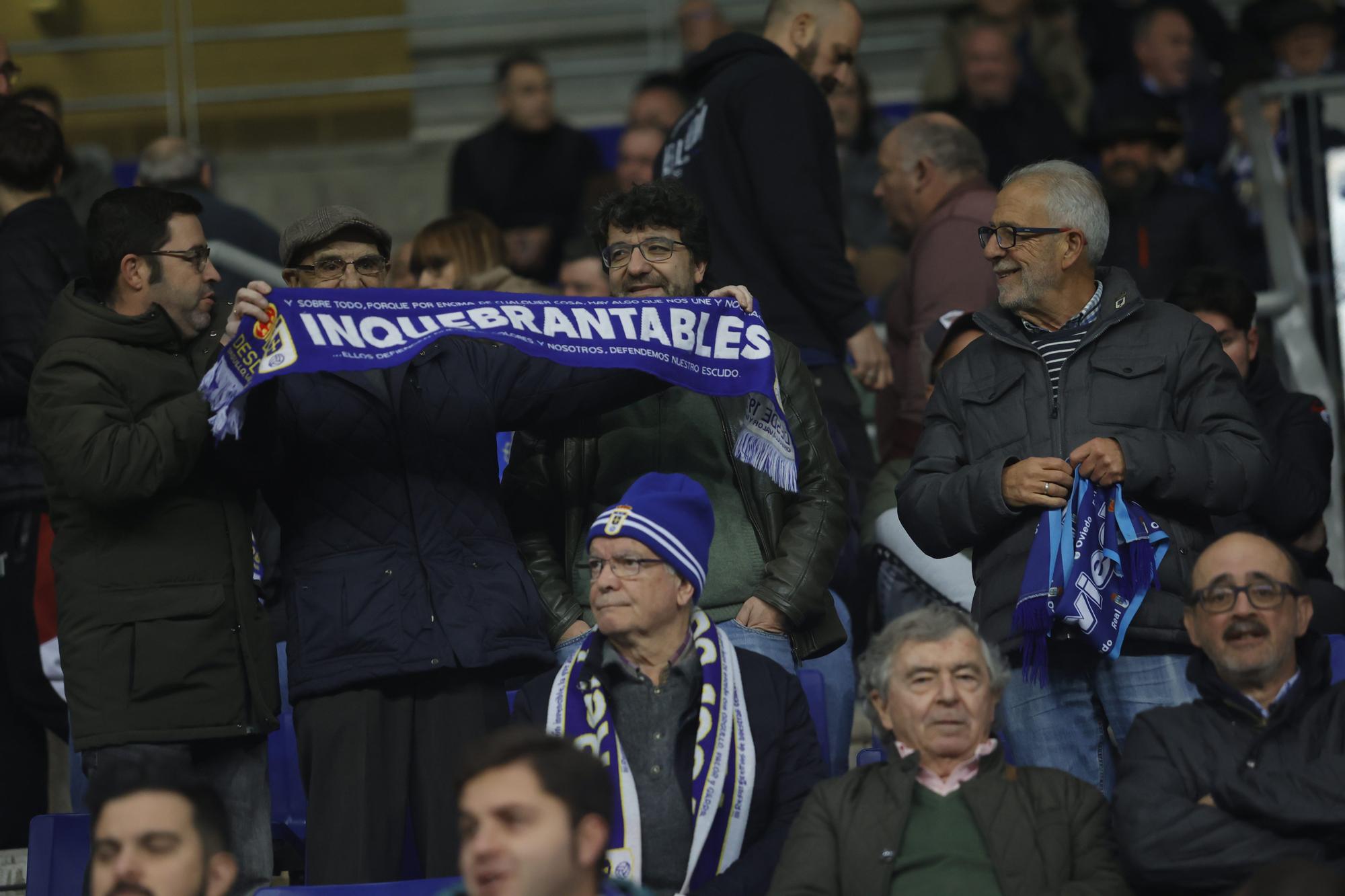 EN IMÁGENES: El Oviedo gana en casa por 1-0 frente al Mirandés