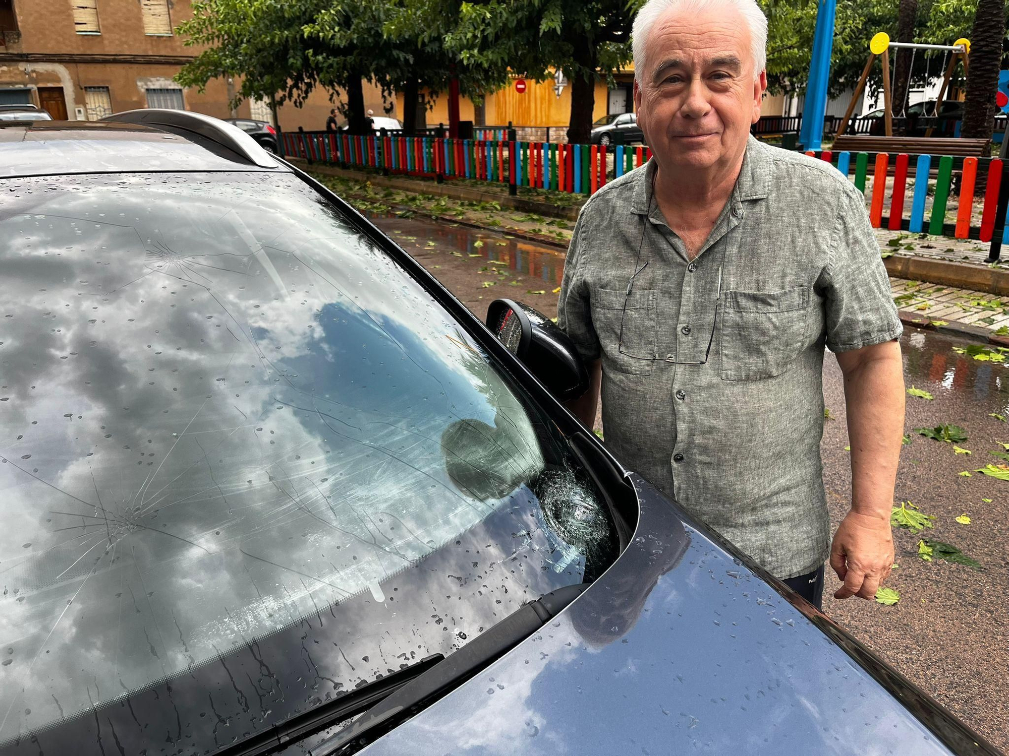 Galería: La granizada provoca un desastre generalizado en Nules