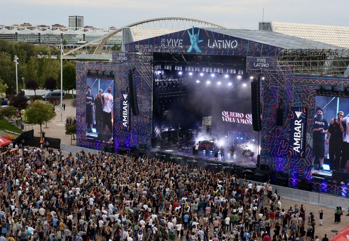 Una pasada edición del Vive Latino.