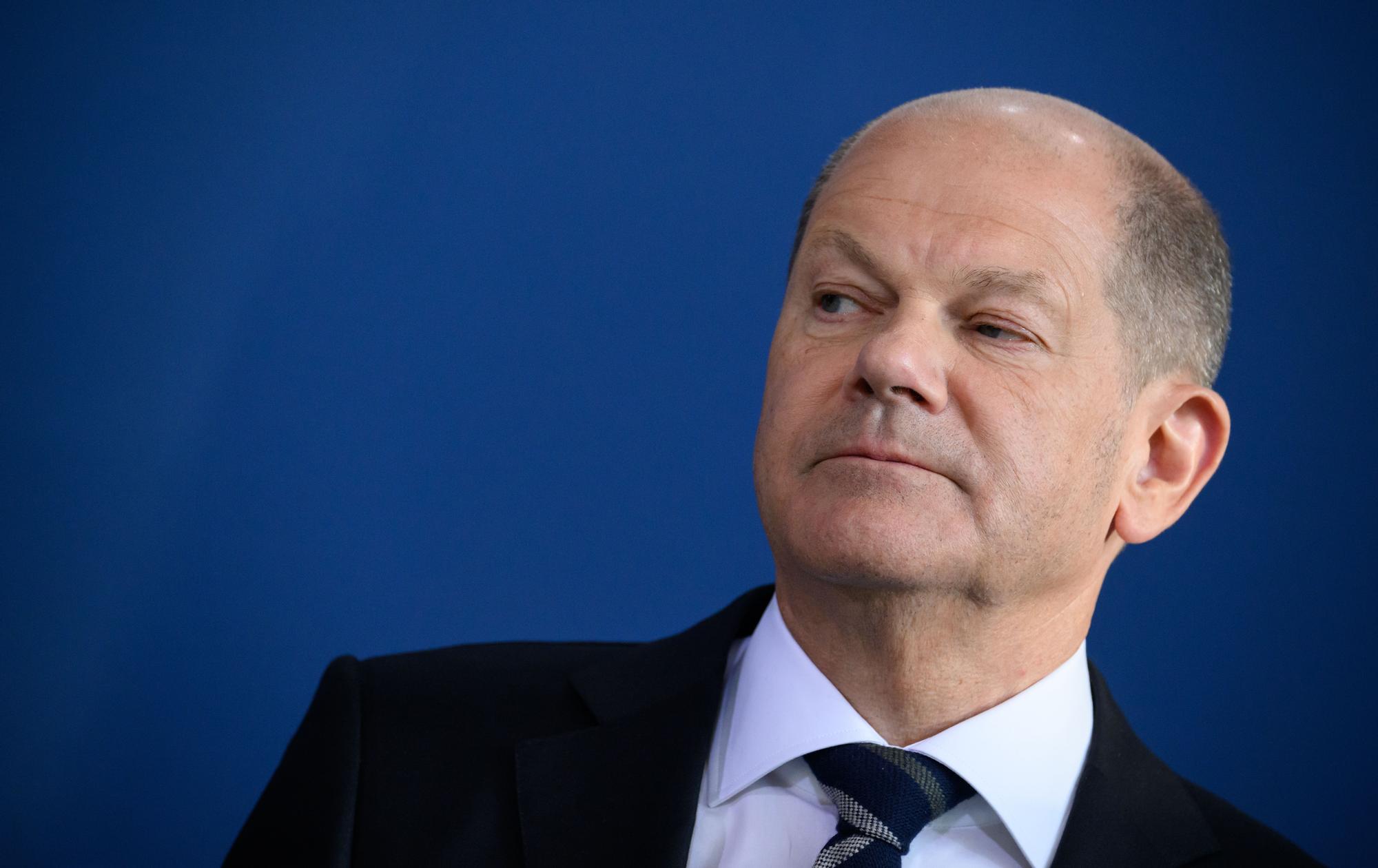 El canciller alemán, Olaf Scholz.