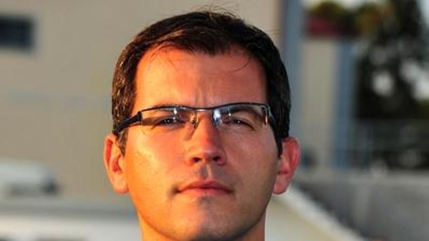 Luis Treviño, en su etapa como técnico del Céltiga.